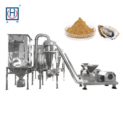 Rettificatrice per gusci di ostriche